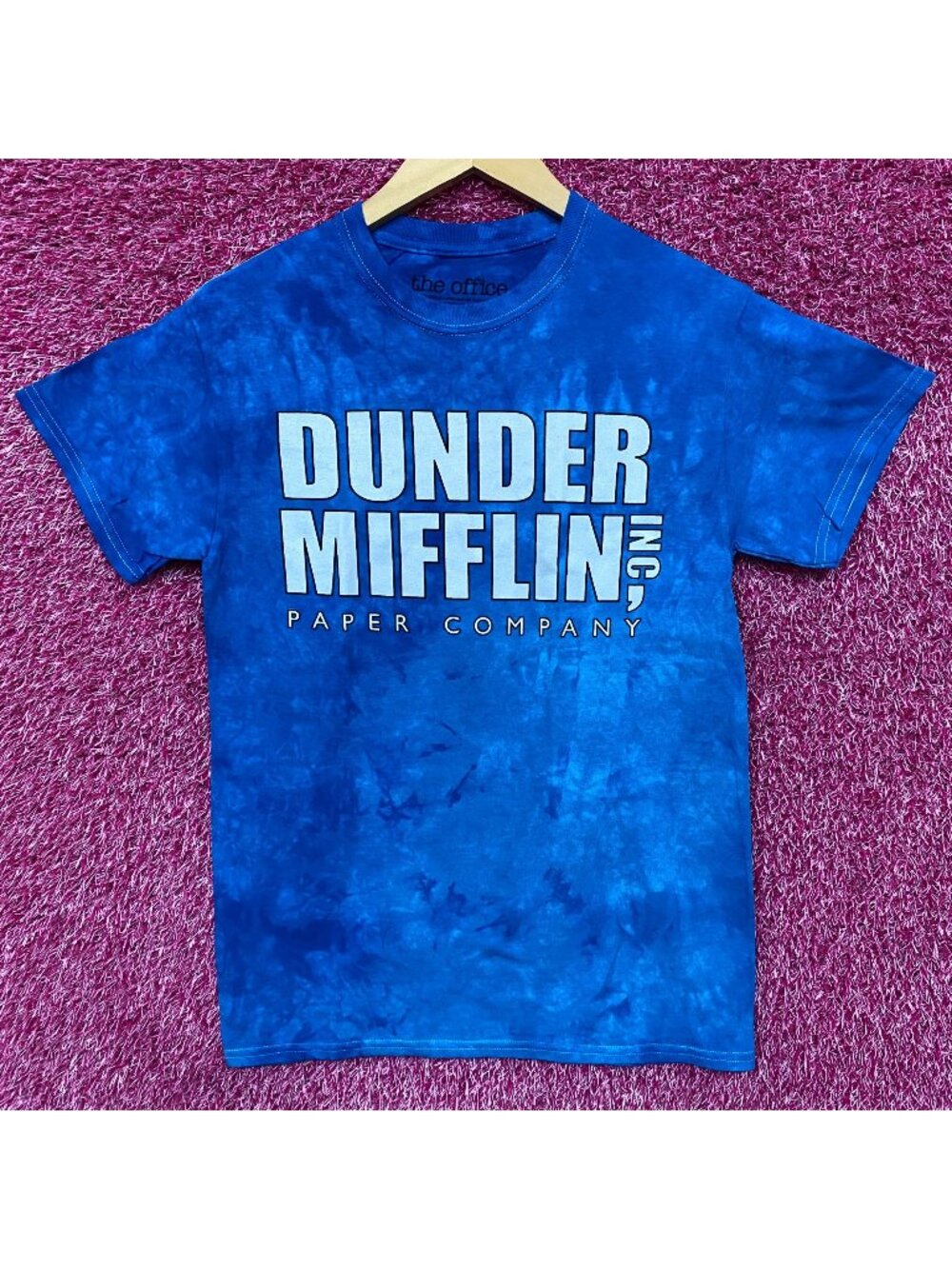The Office Dunder Mifflin Inc. Paper Company Tie Dye T-Shirt Small